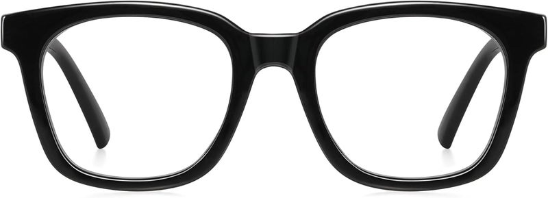 Jectieey Blue Light Blocking Glasses for Women Men,Oversize Fashion Squre Anti Eyestrain Glasses for Gaming/Reading/TV - Image 1